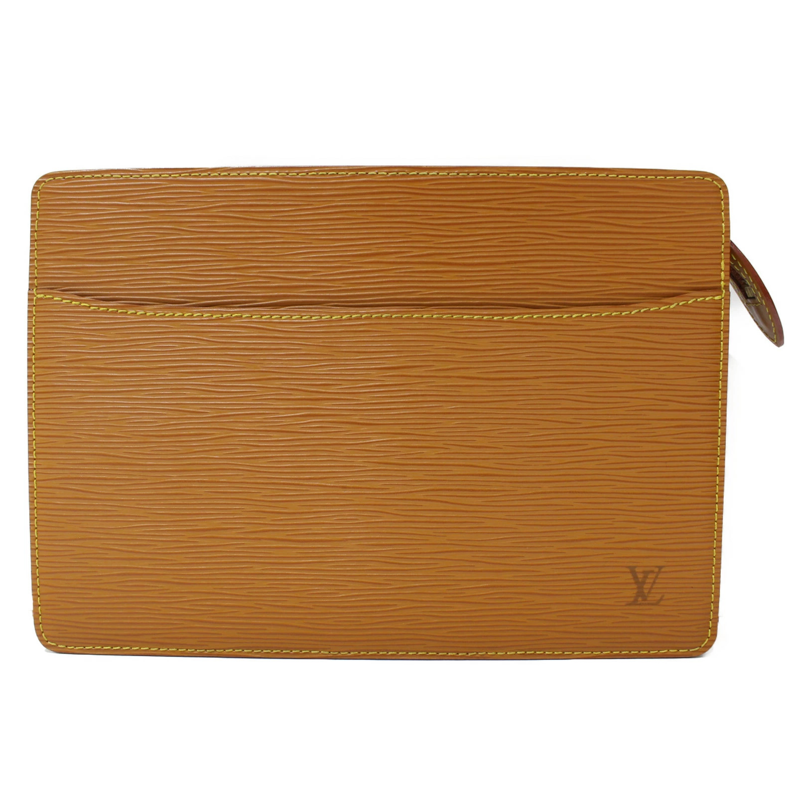 Louis Vuitton Pochette Homme Shoulder Bag Epi Brown